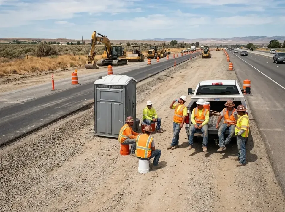 highway-road-construction-crew-007 — frequently asked questions, Porta Potty and Restroom Rentals in El Jebel, CO